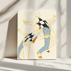 Argyle Music Dancers, arte de Uma Gokhale impreso en canvas