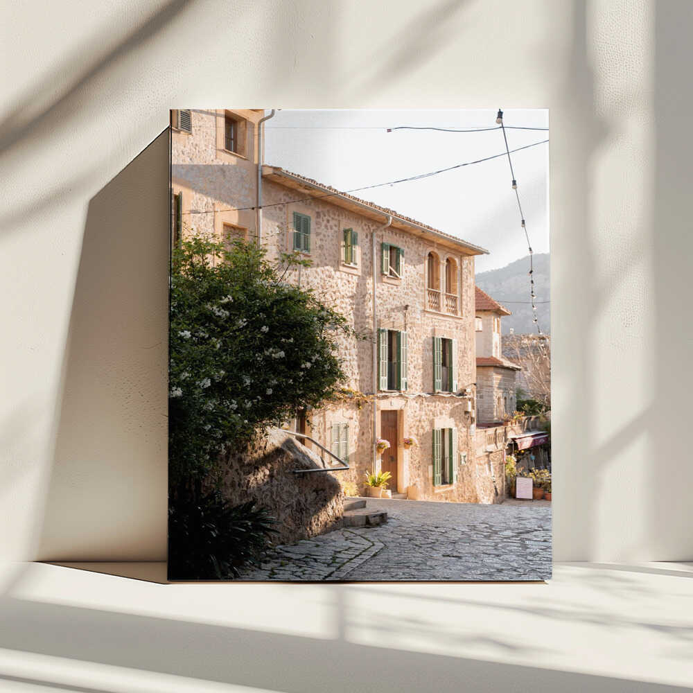 Valldemossa, arte de Henrike Schenk impreso en canvas