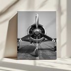 Polished Vintage Aircraft, arte de Andreas Magnusson impreso en canvas