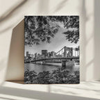 Iconic Pittsburgh Bridge View, arte de Melanie Viola impreso en canvas