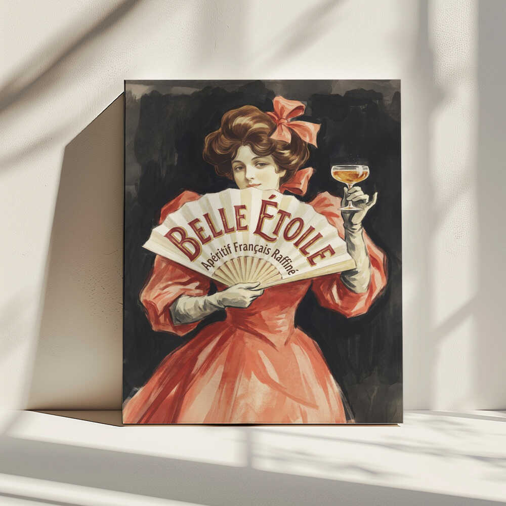 Elegant Lady with Aperitif, arte de Andreas Magnusson impreso en canvas