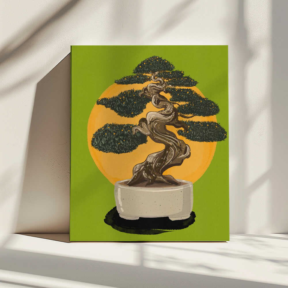 Bonsai Tree Sunset