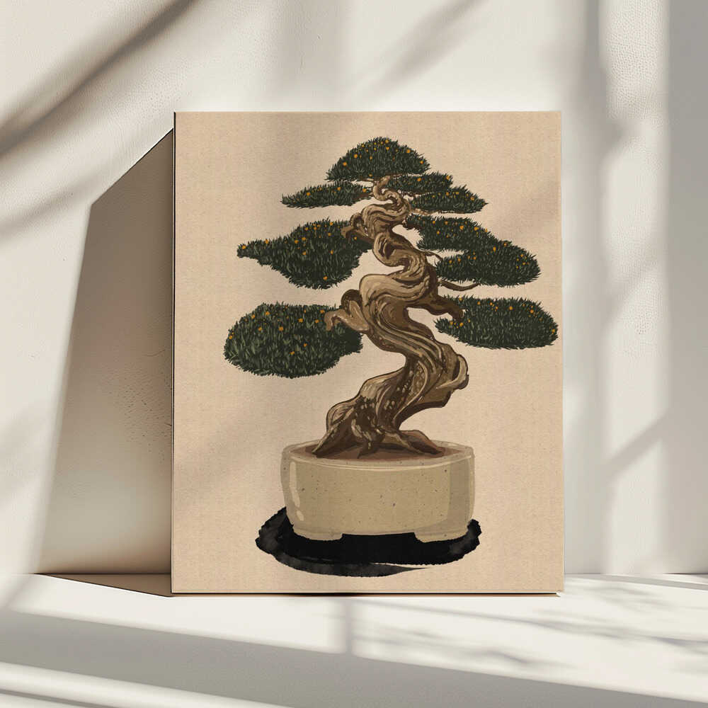 Serene Japanese Bonsai