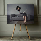 A picture of me, arte de hardibudi impreso en canvas