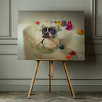 Boston Terrier Bath Time