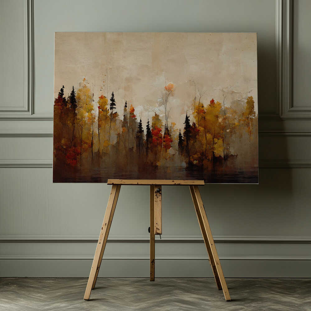 Whispering Trees, arte de Treechild impreso en canvas