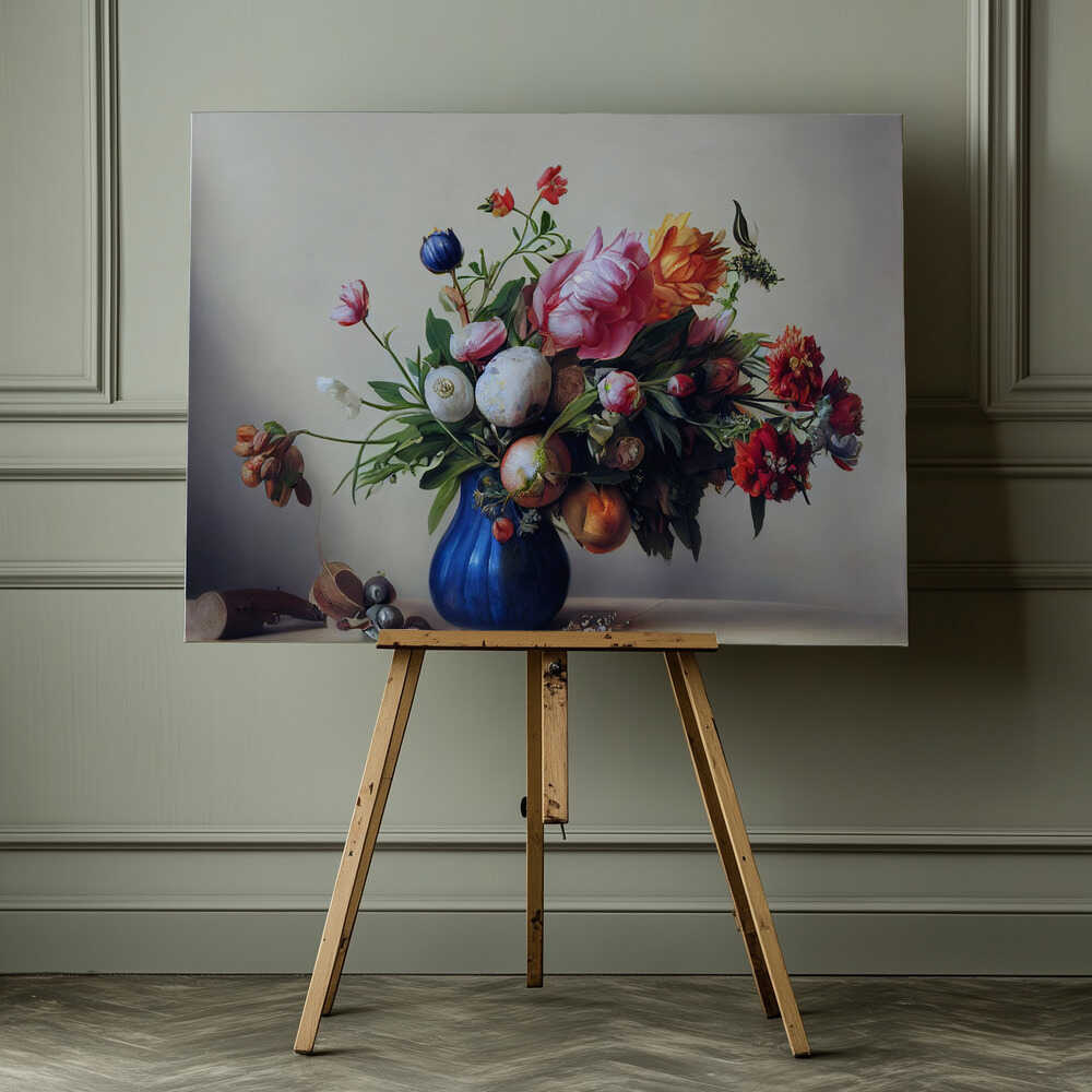 Blooming Symphony, arte de Treechild impreso en canvas