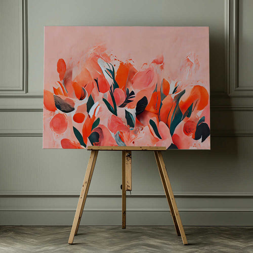 Coral Dance, arte de Treechild impreso en canvas