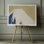 Mount Fuji From Momoyogusa, arte de Kamisaka Sekka impreso en canvas