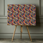 Vivid Jungle Tapestry, arte de Treechild impreso en canvas
