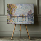 Le Pont Des Arts 1928, arte de Paul Signac impreso en canvas