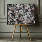 Romantic Dark Blooms, arte de Sue Skellern impreso en canvas