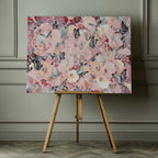Dreamy Pink Blooms, arte de Sue Skellern impreso en canvas