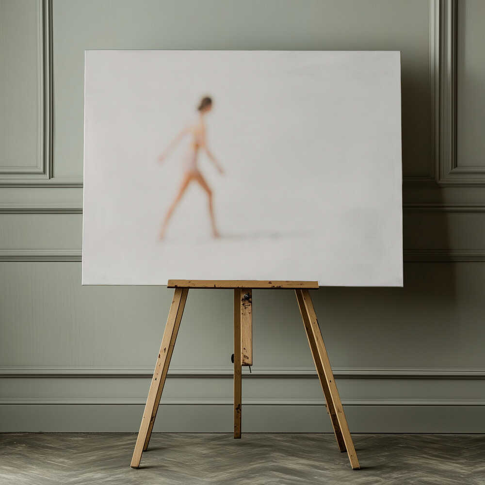 Ethereal Beach Walk, arte de Tal Paz-Fridman impreso en canvas