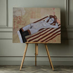 Sensual Reclining Nude, arte de Doris Schmitz impreso en canvas