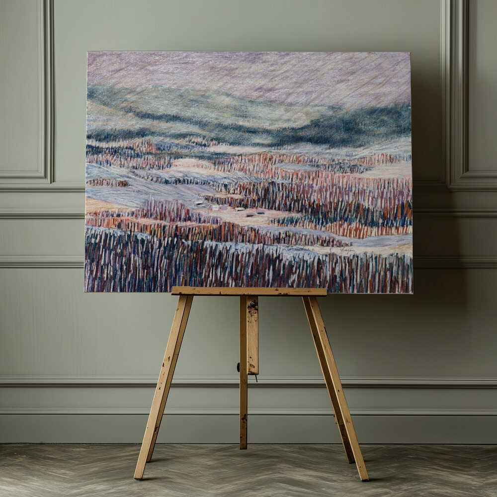 Winter landscape Tapestry