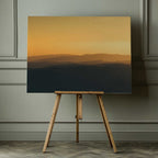 Golden Mountain Layers, arte de Javier Pardina impreso en canvas