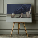 Unique Body Posture, arte de Henrik Bulow impreso en canvas
