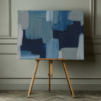Abstract Brush Strokes, arte de Mareike Böhmer impreso en canvas