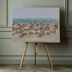Lively Beach Day, arte de Emma Bell impreso en canvas