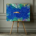 Summer Swim in Paradise, arte de Uma Gokhale impreso en canvas