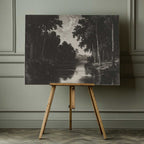 Serene Forest River, arte de Pictufy Studio IV impreso en canvas