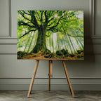 Sunlit Ancient Tree