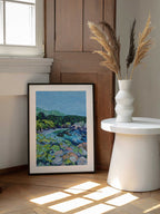 Vibrant Coastal View