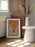 Bird Flight In Autumn, arte de Frank Moth enmarcado en una pared