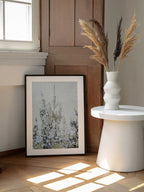 Frosted Golden Reeds, arte de Imaginative enmarcado en una pared