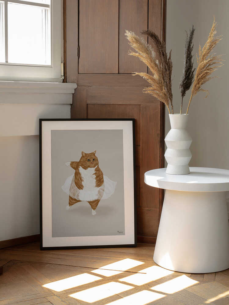 Chonky Cat Ballerina