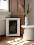Moody Cat Portrait