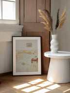 Cozy Morning Retreat, arte de Katharina Puritscher enmarcado en una pared
