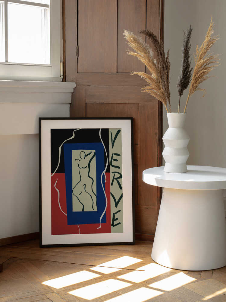Verve 1937, Copertina Di Verve, arte de Henri Matisse enmarcado en una pared