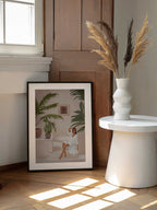 Boho Summer Retreat, arte de City Art enmarcado en una pared