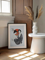 Two Japanese Beauties, arte de Marja van den Hurk enmarcado en una pared
