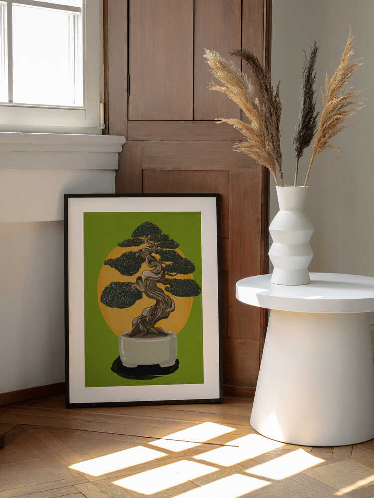 Bonsai Tree Sunset