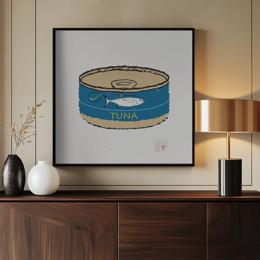 Retro Tuna Can