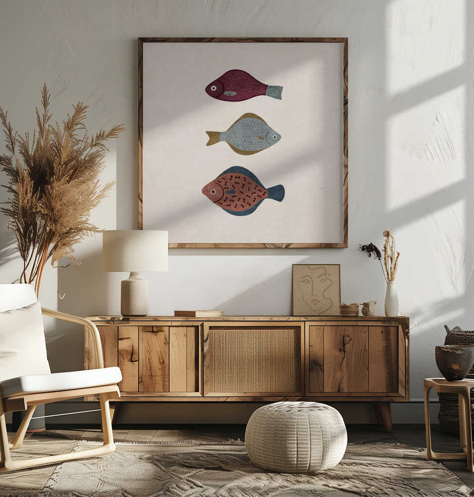 Trio of Fish Forms