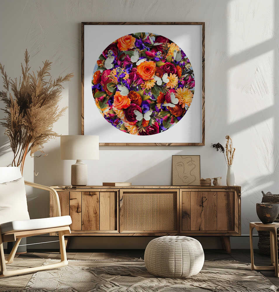 Vibrant Floral Butterflies, arte de Sue Skellern