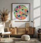 Vibrant Butterfly Garden, arte de Sue Skellern
