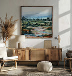 Vibrant Textured Landscape