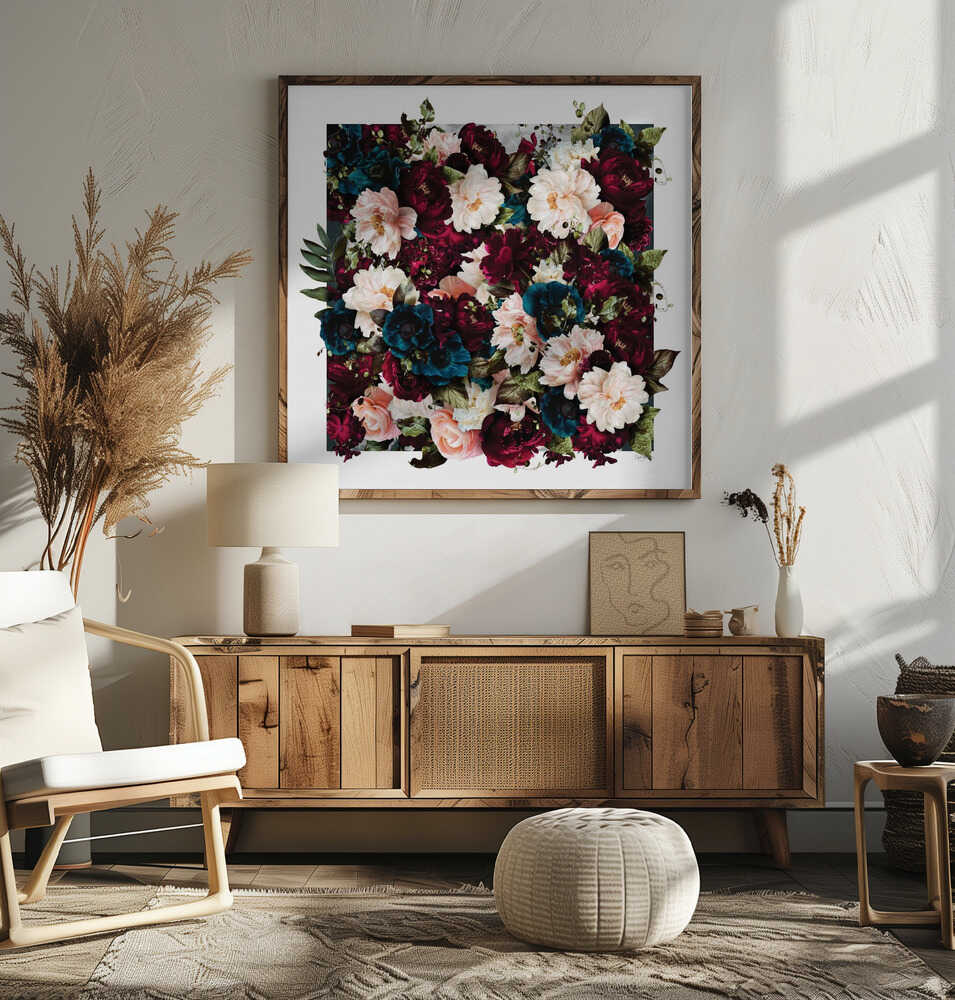 Deep Floral Romance, arte de Sue Skellern
