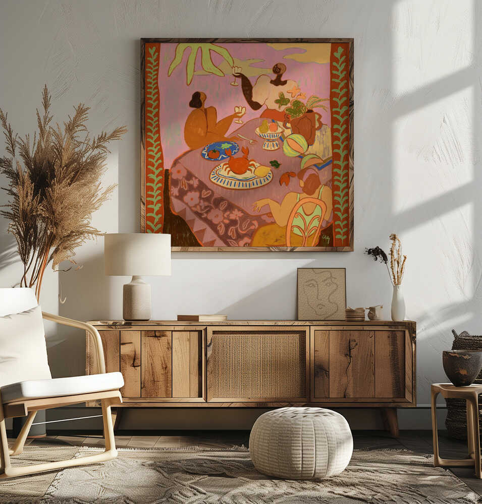 Luncheon with the Ladies, arte de Arty Guava