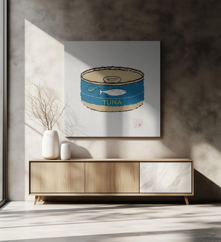 Retro Tuna Can