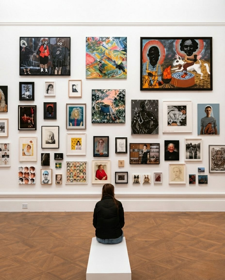 Arte enmarcado listo para colgar